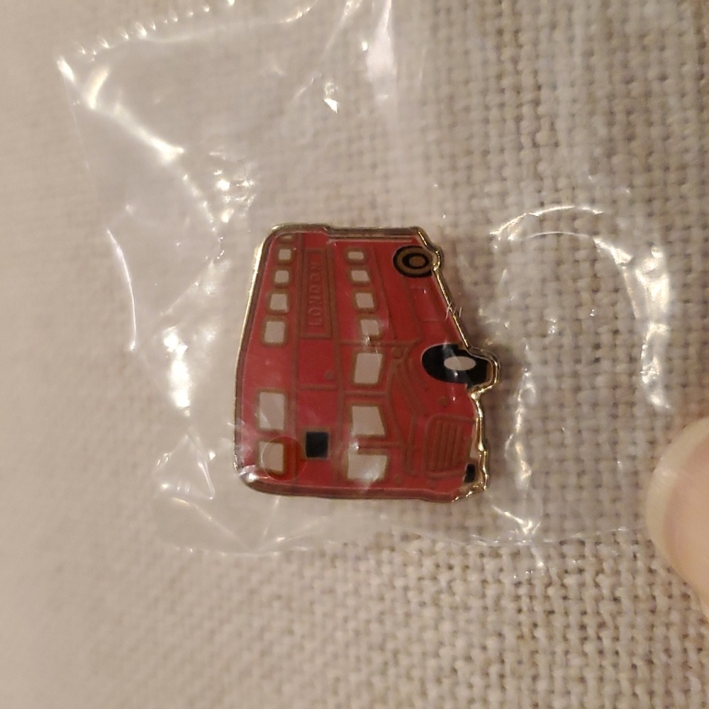 Burberry London Bus Pin